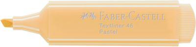 Textmarker von FABER-CASTELL, pastellvanille, 10 Stück