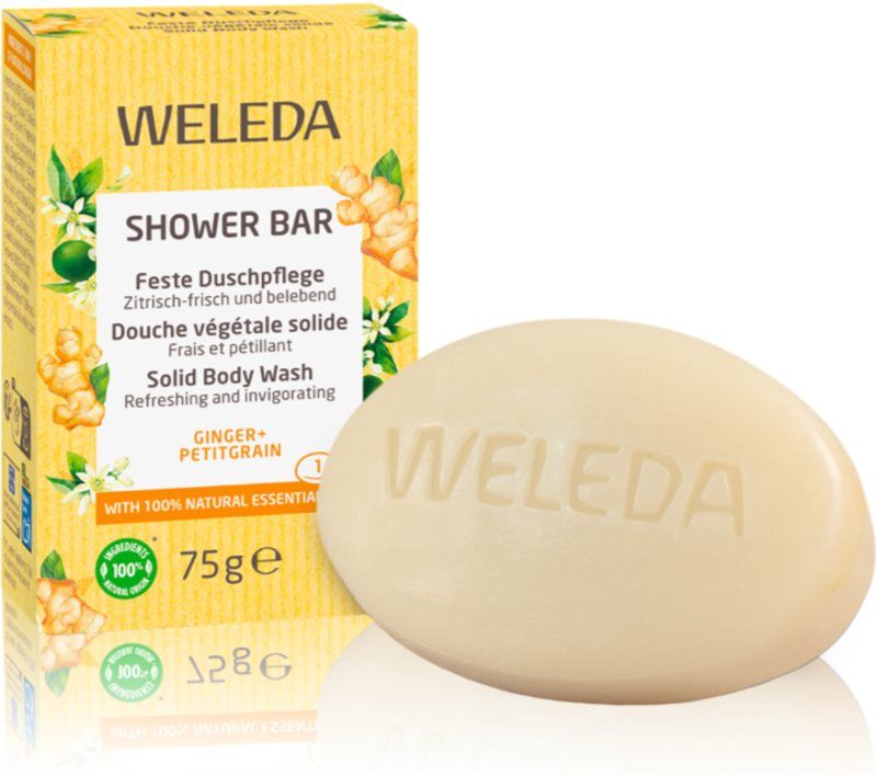 Weleda Shower Bar Ginger bar soap with ginger 75 g