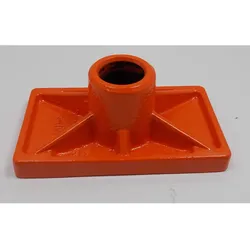 Unicraft Fußplatte HKRS 1001 RAL2004
