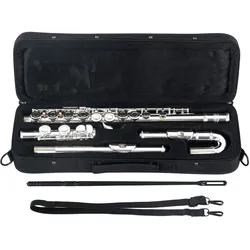 Classic Cantabile FL-200U Querflöte Neusilber