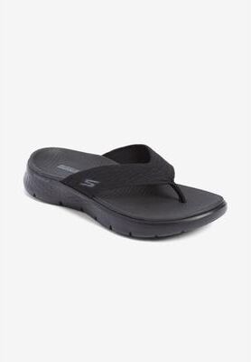 Women's The Splendor Sandal by Skechers in Black Medium (Size 9 M)