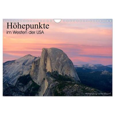Höhepunkte im Westen der USA (Wandkalender 2027 DIN A4 quer), CALVENDO Monatskalender