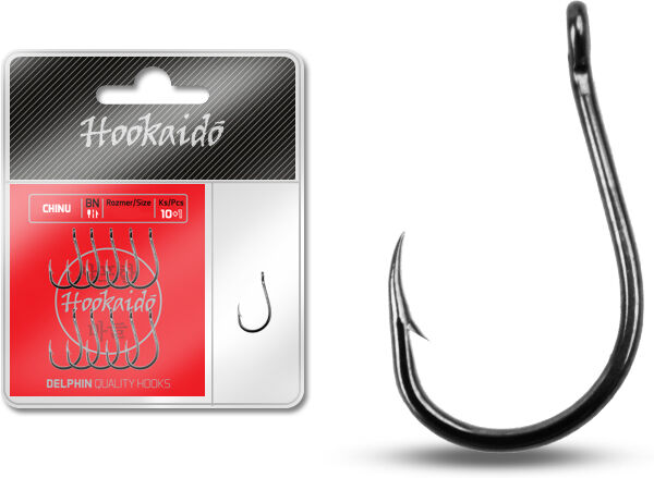 Hameҫon Delphin HKD CHINU ring / par 10+1 BN/8 Silver, Gray, Red BN/8