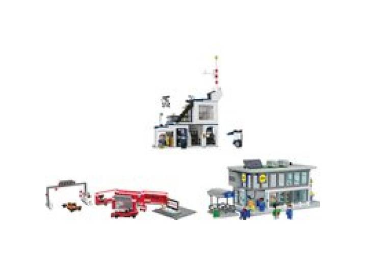 LUPILU® Set de construction bâtiment