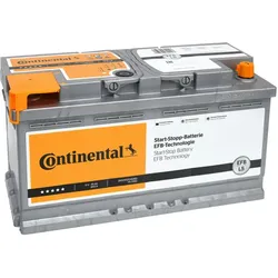 Autobatterie CONTINENTAL L5 12V 95Ah 850A B13 EFB Batterie 2800012041280