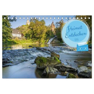 Heimat Entdecken - Eifel (Tischkalender 2026 DIN A5 quer), CALVENDO Monatskalender