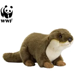 WWF Plüschtier Europäischer Fischotter (20cm) lebensecht Kuscheltier Stofftier