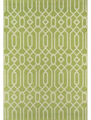 Momeni Baja Links Geometric Trellis Outdoor Area Rug.