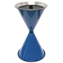 SZ Metall Standaschenbecher blau