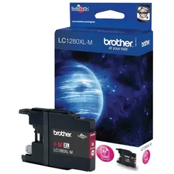 Brother LC1280XLM Druckerpatrone 1 Stück(e) Original Hohe (XL-) Ausbeute Magenta