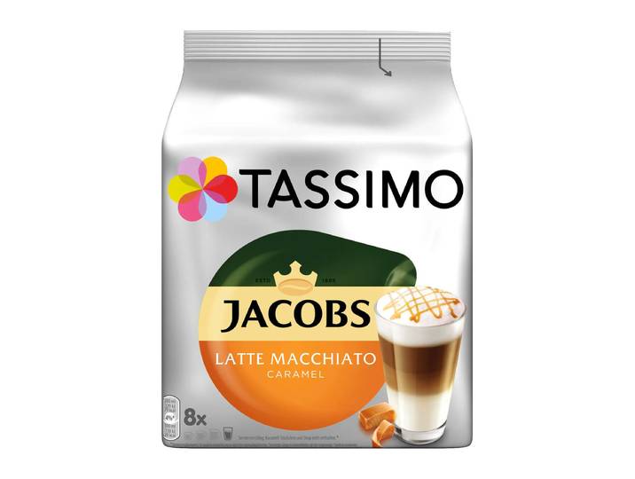 Tassimo Kapseln Jacobs Typ Latte Macchiato Caramel 8 Kapseln