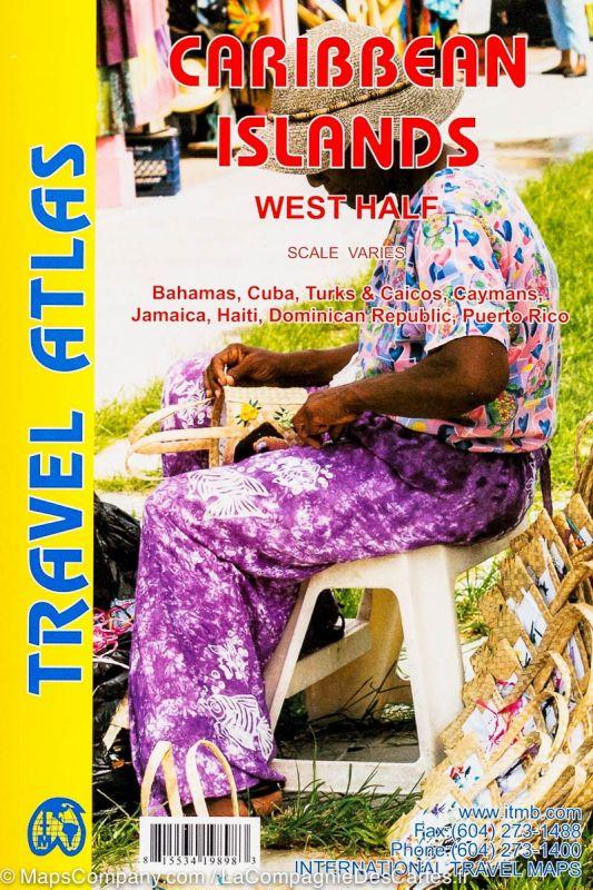 Atlas de voyage de poche - Iles de l'ouest des Caraibes   ITM