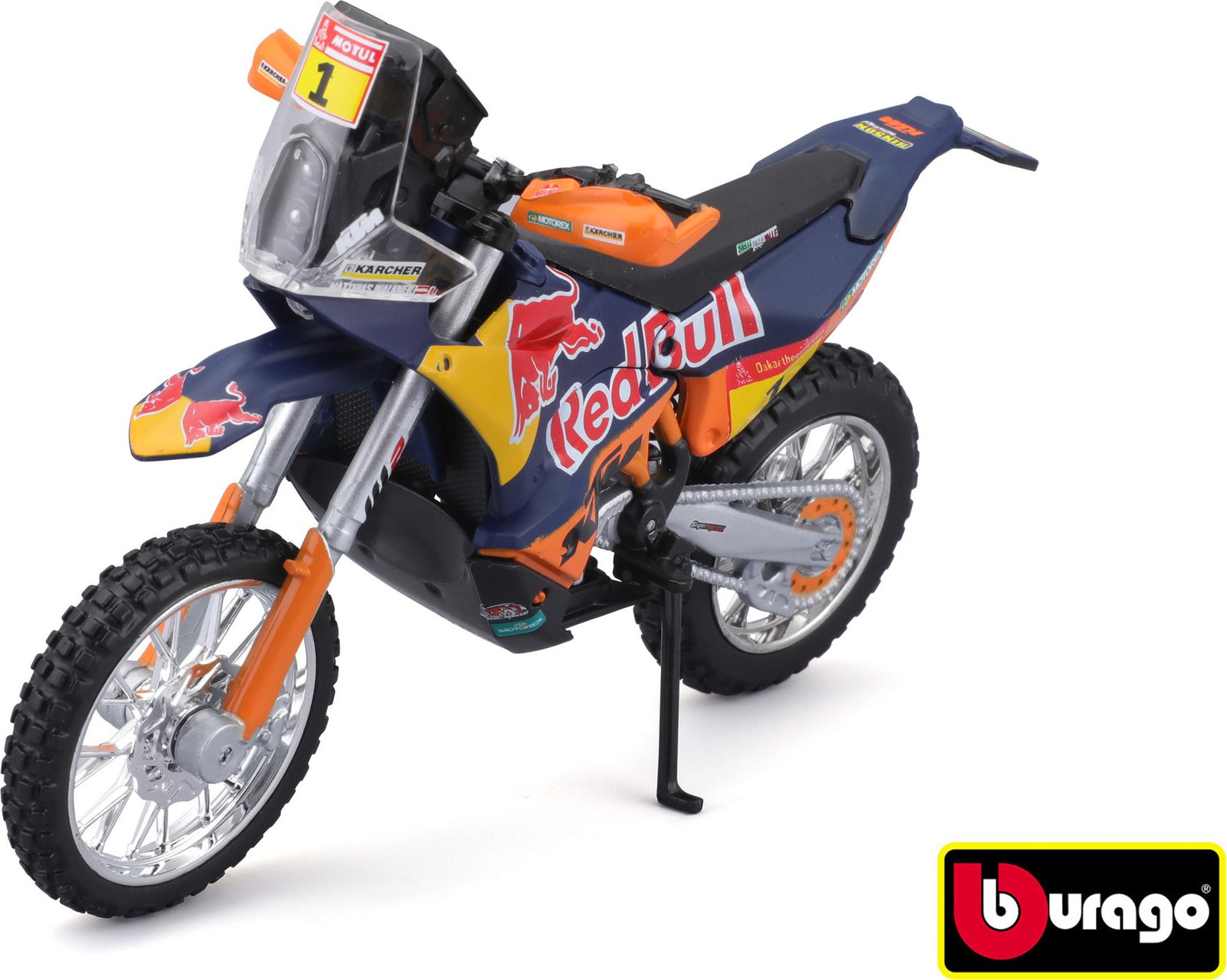 Bburago 1:18 Cyclus Red Bull KTM Rally Dakar 2019