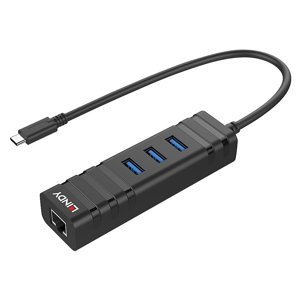 Lindy 43249 (USB-C, 3 Ports) (43249)