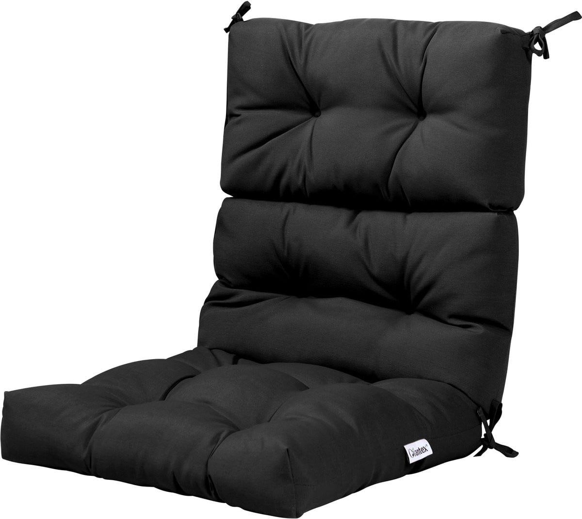 SureDeal Stucks Fauteuil met Hoge Rugleuning en Antislip Touwriemen - Bruin - B/D/H: 56,5 x 51,5 x 64,5 cm