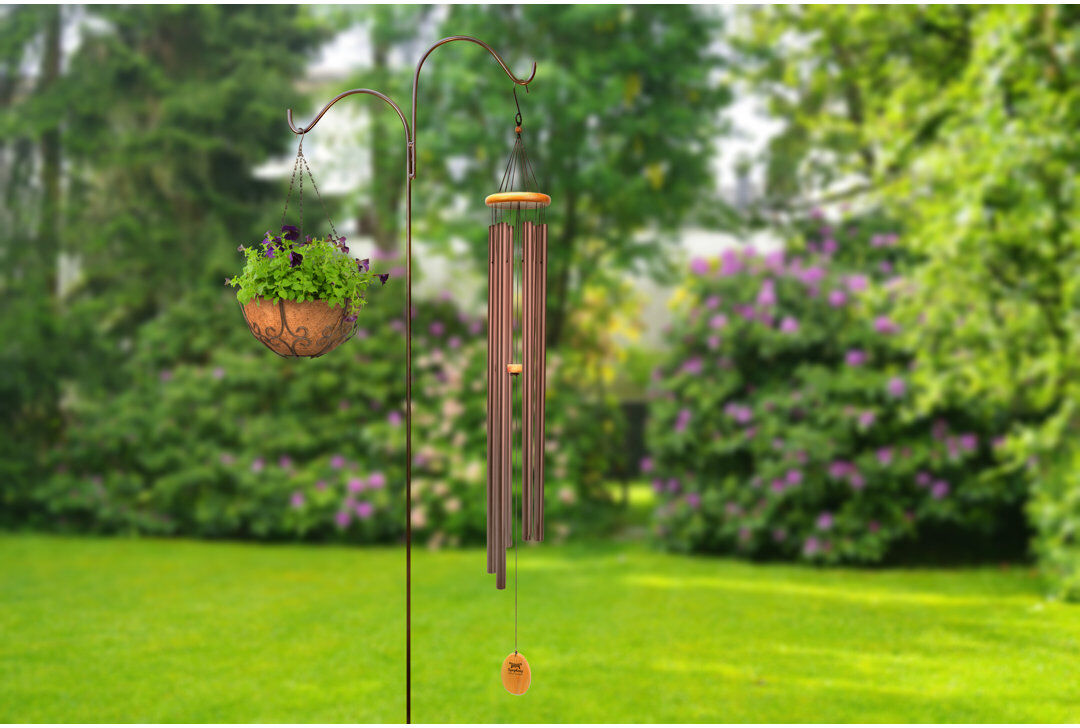 Dakota Fields Annitra Abstract Wind Chime Bronze