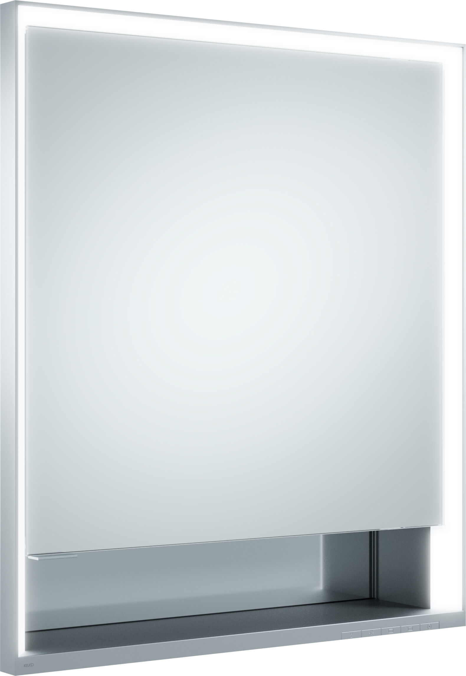 Keuco Royal Lumos armoire à miroir 14311171103 650x735x165mm, 54 watts, arrêt à droite, installation murale