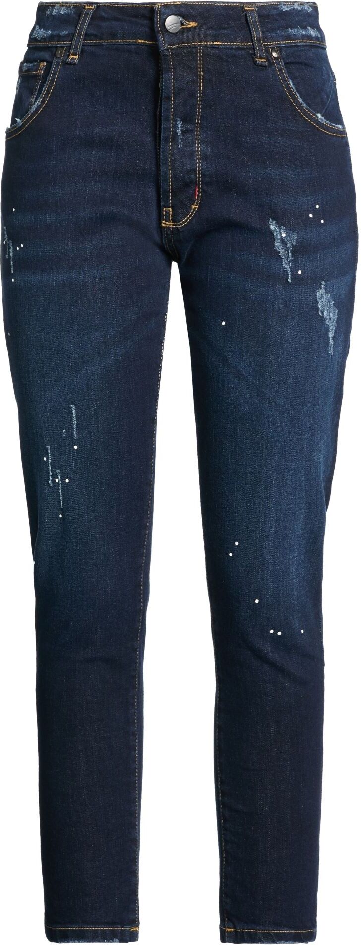 Over/d Pantalones vaqueros Mujer Azul marino 40 Mujer