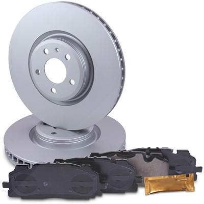 Atec Bremsscheiben + Bremsbeläge Vorderachse [Hersteller-Nr. 40594327] für VW, Audi