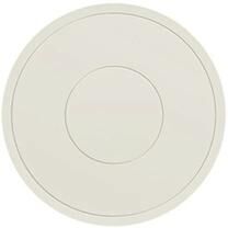 Uplift Essentials Multi Size Round Silicone Trivet & Heat Insulation Meal Mat white 6.3 In