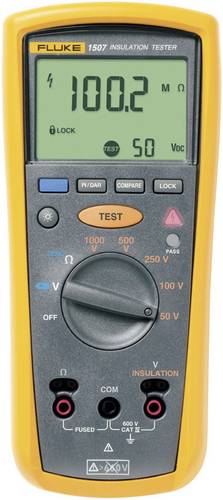 Fluke 1507 Isolationsmessgerät 50 V, 100 V, 250 V, 500 V, 1000 V 10 GΩ