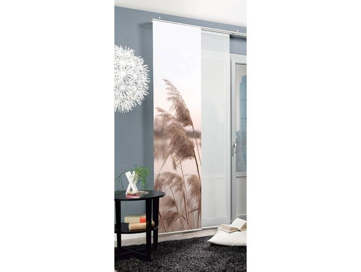 Panneau japonais Trawy 60 x 245cm Blanc