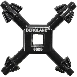 BGS DIY 8625 Bohrfutter Kreuzschlüssel universal Zapfen Ø4 - 5,5 - 6 - 7mm