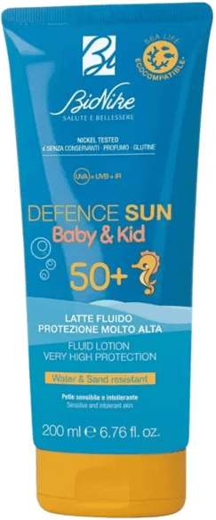 Bionike Defence Sun Baby&Kid Latte Fluido Solare Spf50+ 200ml