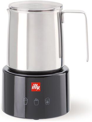 Montalatte elettrico Illy 23760 MILKFROTHER Black e Inox