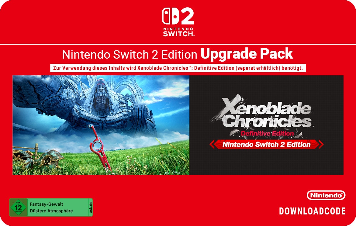 Xenoblade Chronicles 2 Nintendo Switch 2 Edition Upgrade Pack - Digitaler Code