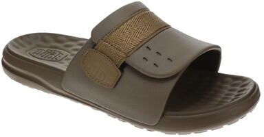 Hey Dude Wave Alt Slide - Mens 7 Brown Sandal Medium