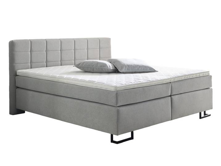 Boxspringbett Holiday 180 x 200 cm grau