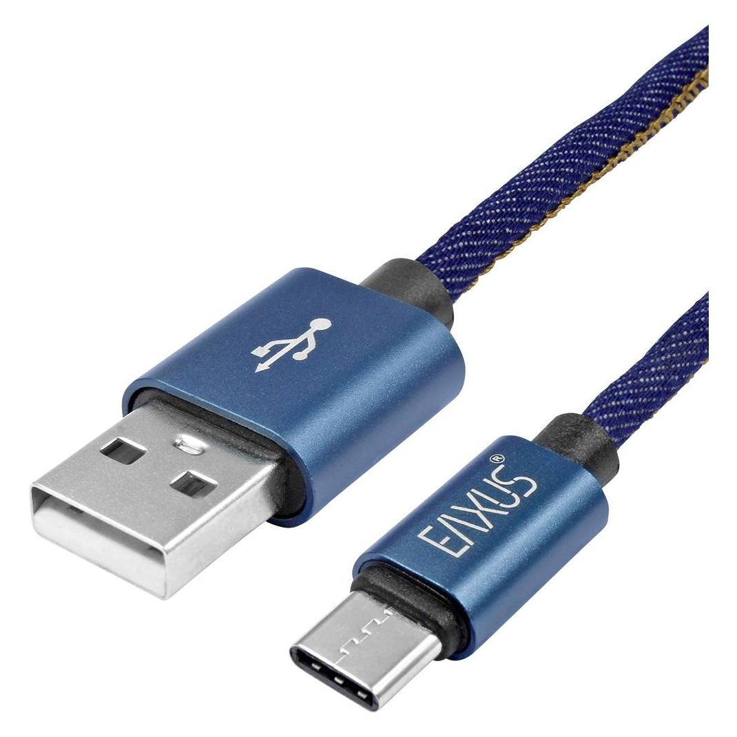 Eaxus USB C - USB A (2 m, USB 2.0) (77701)
