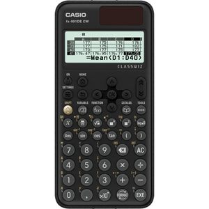 Casio Schulrechner FX-991DE ClassWiz, nicht programmierbar, Solar- und Batteriebetrieb