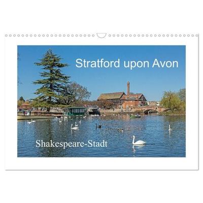 Stratford upon Avon - Shakespeare-Stadt (Wandkalender 2027 DIN A3 quer), CALVENDO Monatskalender