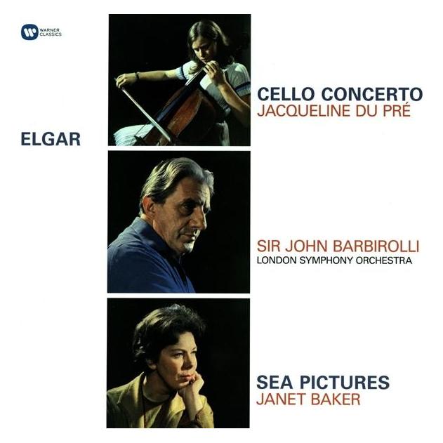 Warner Music Jacqueline Du Pré - Elgar: Cello Concerto, Sea Pictures, LP (J. Barbirolli, Jacqueline du Pre, Janet Baker, London Symphony Orchestra) (0190295871888)
