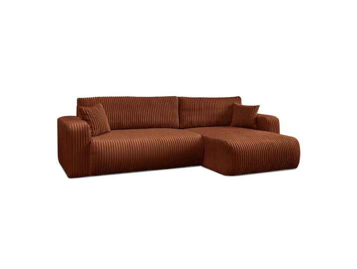 Ecksofa PRESTIGE SOFT mit Schlaffunktion und Bettkasten Tilia 52