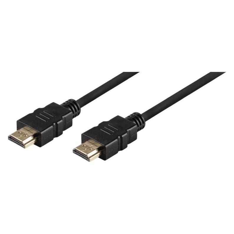 Nedis HDMI kabel černá / Kabel HDMI / High Speed / Ethernet / 1,5 m (1.50 m) (VGVT34000B15)