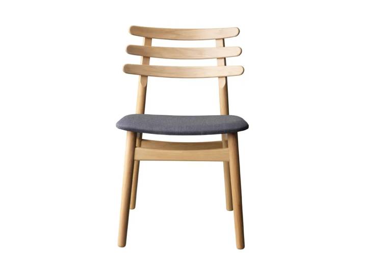 FDB Møbler Chaise J48 Oak nature lacquered-anthracite