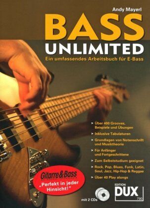 Andy Mayerl - Bass Unlimited: Ein umfassendes Lehrbuch und Nachschlagewerk - Preis vom 15.10.2026 23:06:25 h