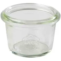 APS Weck-Gläser ohne Deckel, 12er-Set, Einmachgläser, Transparent