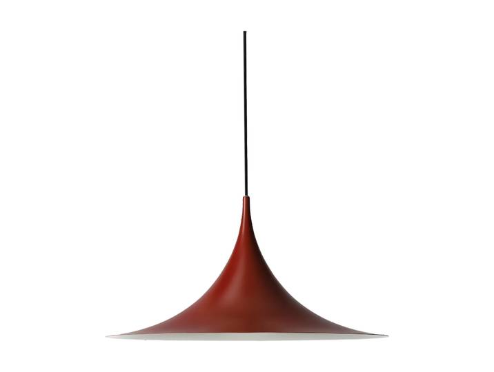 GUBI Lampe à suspension Semi Ø 47 cm Special Edition Auburn Red semi matt