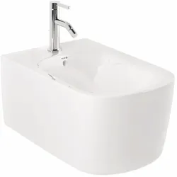 Kludi-RESA S Wand-Bidet 52 cm, Mattweiß, verdeckte Befestigungen