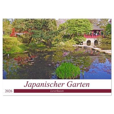 Japanischer Garten Leverkusen (Wandkalender 2026 DIN A2 quer), CALVENDO Monatskalender