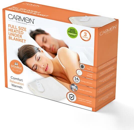 Carmen Heated Under Blanket Double