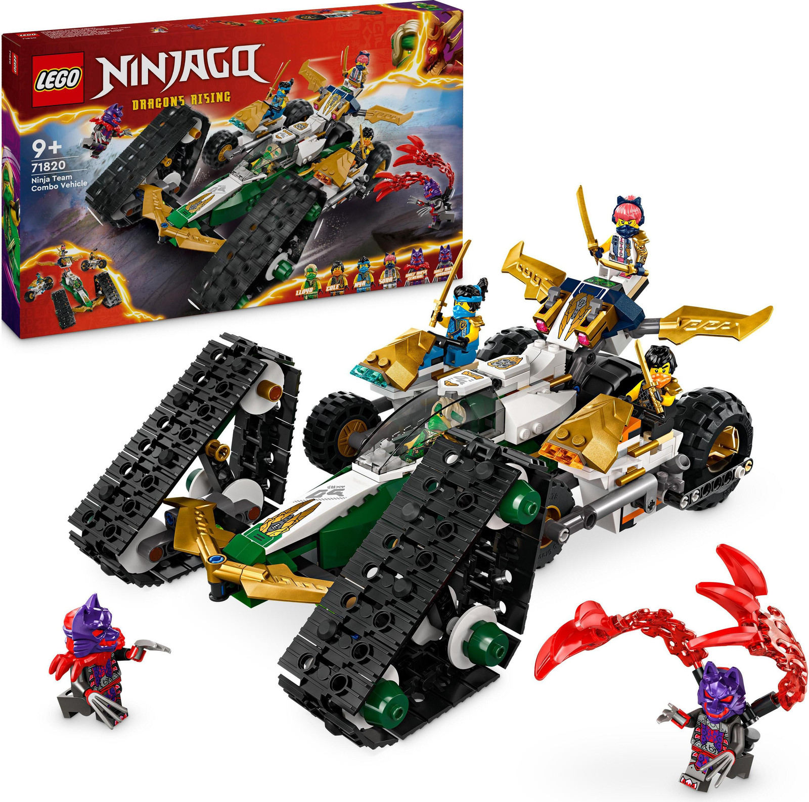 LEGO NINJAGO Combinatievoertuig van het ninja-team 71820