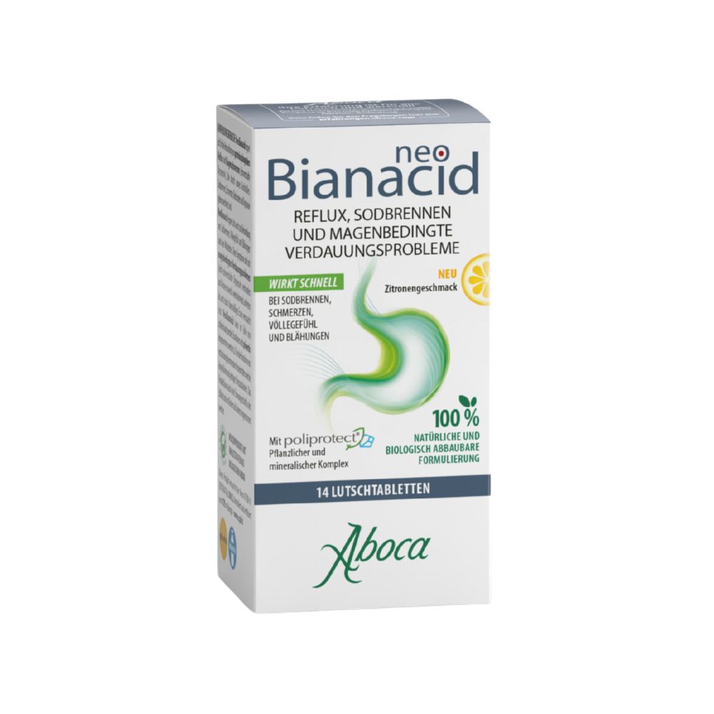 NEO Bianacid Lutschtabletten Zitronengeschmack 14 St