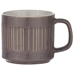 Ladelle Keramik Kaffeebecher mit Henkel CARVE - 350 ml