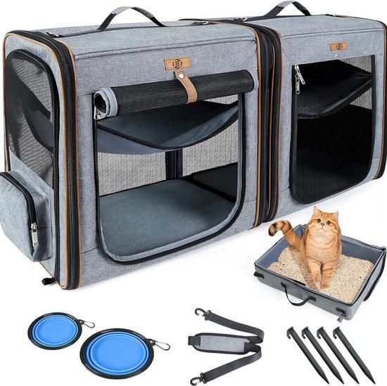 Katentransporttasche - Reisegepäck für Katzen - Transporttasche für Haustiere