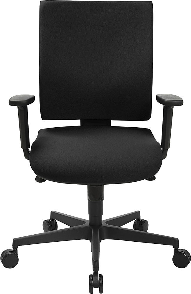 Bürostuhl SYNCRO CLEAN, Stoffbezug antibakteriell, schwarz Topstar